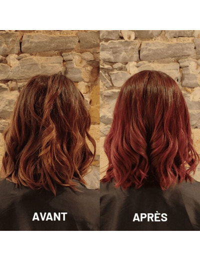 Soin repigmentant cheveux naturels ou colorés rouge de Venise