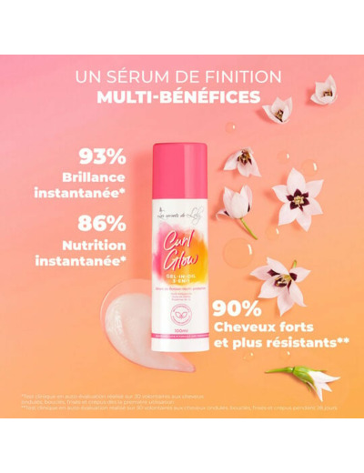 Gel en huile 3 en 1 Curl Glow