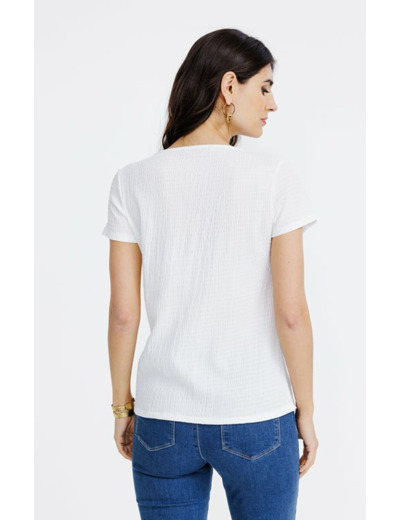 Tee-shirt uni manches courtes