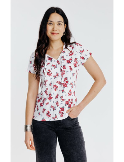 Tee-shirt imprimé manches courtes
