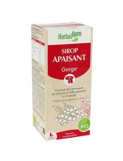 Herbalgem Sirop Bio Refroidissement 150 Ml