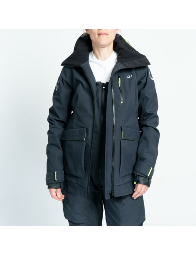 Veste de quart Femme - Sailing 500 gris foncé
