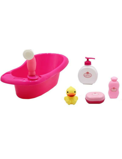 BAIGNOIRE AVEC ACCESSOIRES