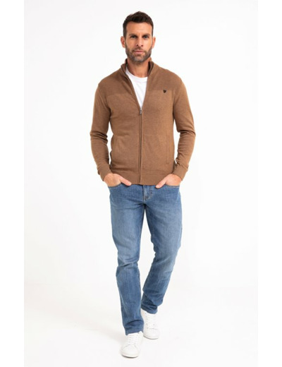 Gilet col montont zippé Basil