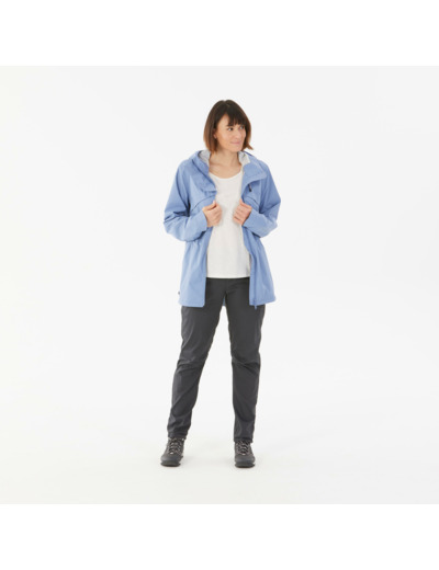 Veste imperméable de randonnée - NH500 Imper - Femme
