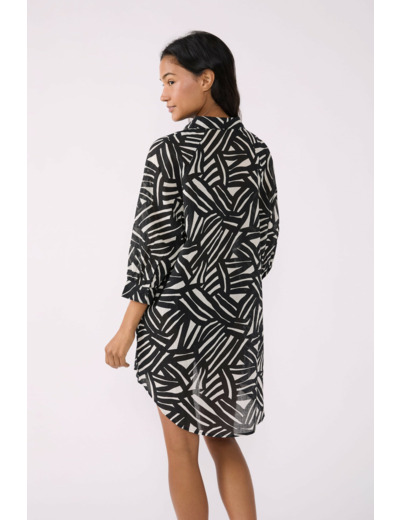 Tunique courte imprimée