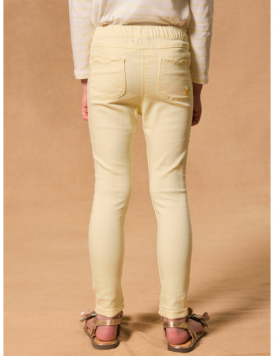 Jean slim jaune