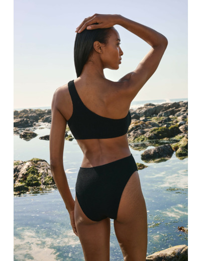 Maillot de bain 1 pièce découpe côte en matière extensible,Maillot de bain 1 pièce découpe côte en matière extensible;${refinementColor}