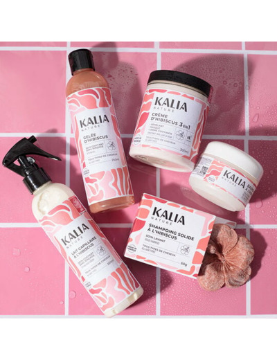 Lait capillaire à l'hibiscus