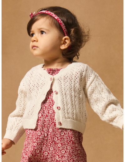 Cardigan ajouré