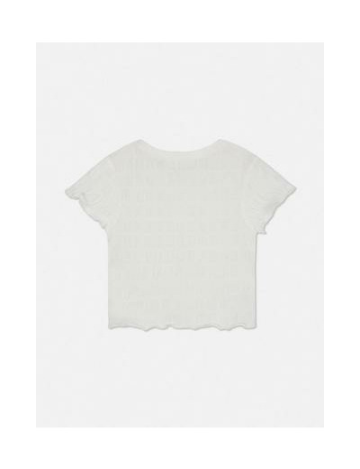 1,5–8 ans | T-shirt texturé à finitions ondulées