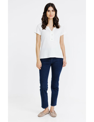 Tee-shirt uni manches courtes