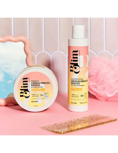 Shampooing cheveux ondulés, bouclés Blim 200 ml