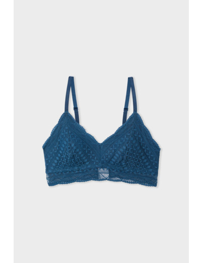 Soutien-gorge triangle post-mastectomie sans armatures