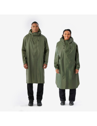 Poncho de pluie et de randonnée ajustable, 75 L max, MT900 2.0 Kaki