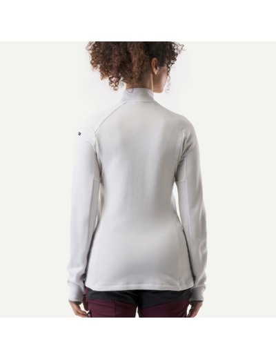 T-shirt manches longues de trekking en laine mérinos - MT900 -Femme