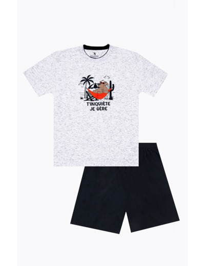 Pyjama court t'inquiète je gère