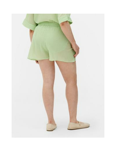 Short de plage froncé