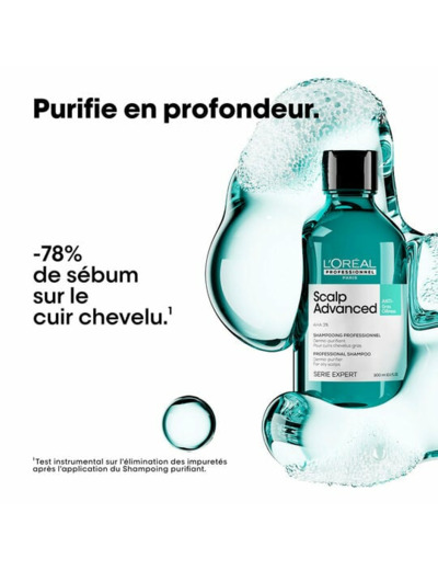 Shampooing dermo-purifiant anti-gras Scalp Advanced 300ml