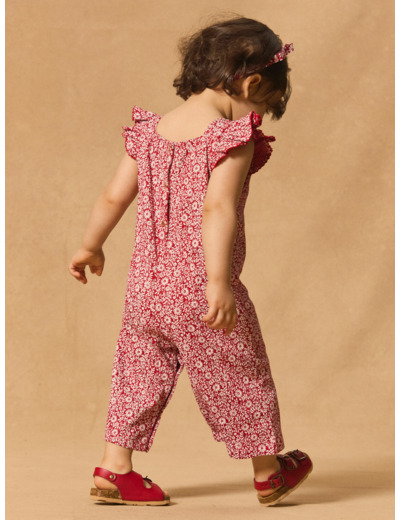 Combinaison imprimée fleuri