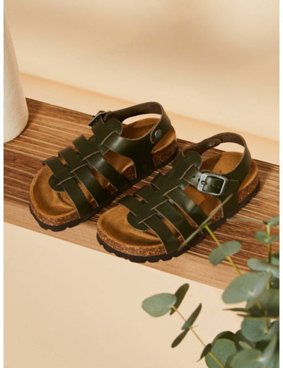 Sandales Kaki