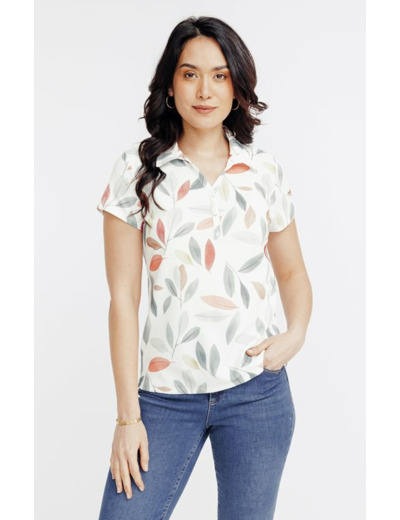 Tee-shirt col polo manches courtes