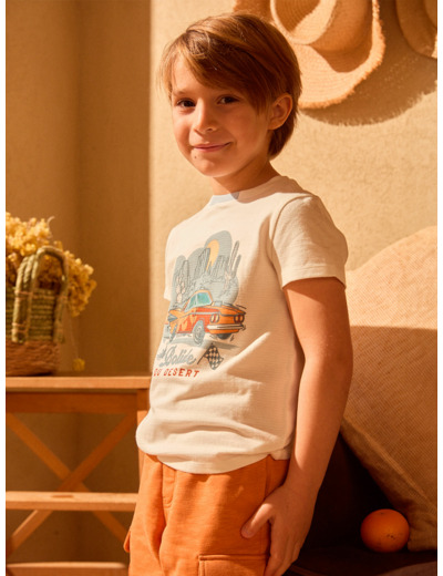 T-shirt Bolide dans le désert