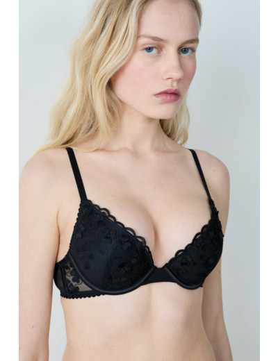 Soutien-gorge N.2 - Le push-up plongeant brodé