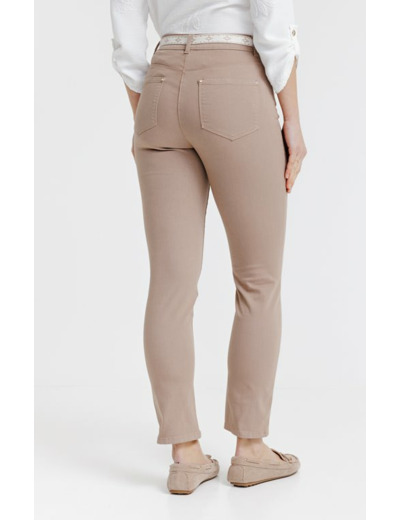 Pantacourt brodé lurex