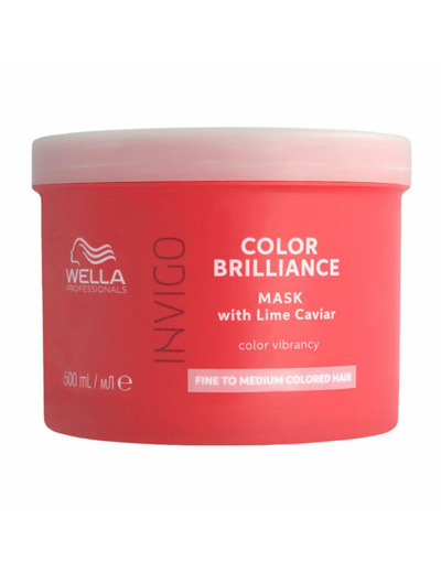 Masque cheveux colorés fins à normaux Invigo Color Brilliance 500ml