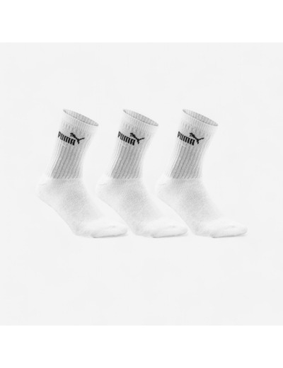 CHAUSSETTES PUMA HAUTES X3 BLANC