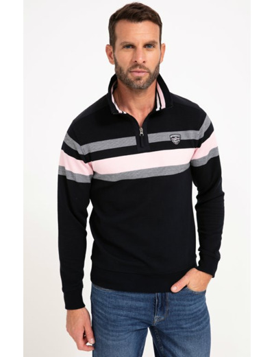 Polo col montant manches longues Bandit