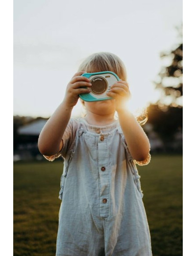 APPAREIL PHOTO ÉTANCHE TURQUOISE KIDICAM KIDYWOLF