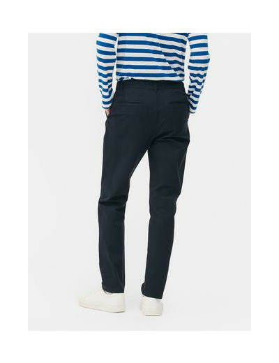 Pantalon chino stretch coupe slim