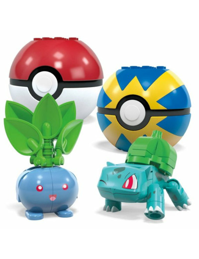 4 POKEMON PLANTE A CONSTRUIRE - MEGA
