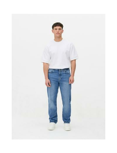 Jean droit taille mi-haute