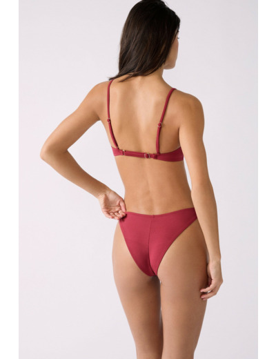 Brésilien high leg bas de maillot