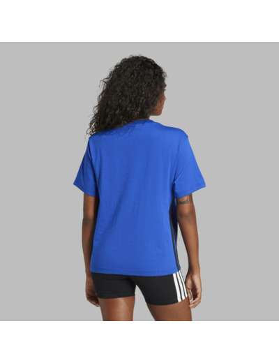 T-shirt de fitness femme, bleu