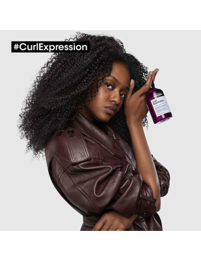 Gelée lavante anti-résidus pour cheveux bouclés ou crépus Curl Expression 500ml