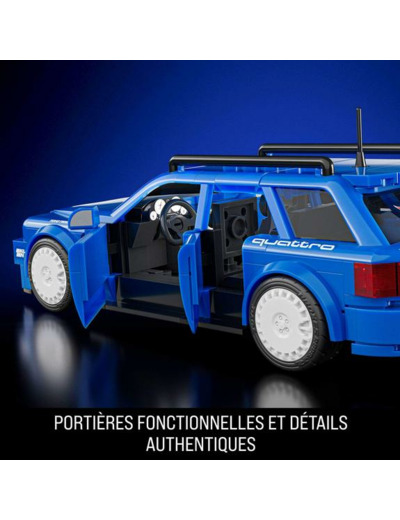 AUDI 94 VANT RS2 À CONSTRUIRE HOT WHEELS - MATTEL BRICK SHOP