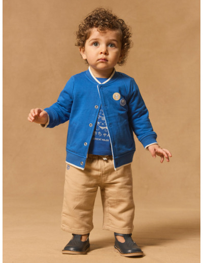 Gilet style teddy réversible