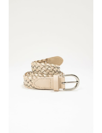 Ceinture tressée de pantalon