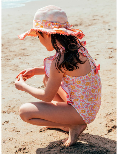 Maillot de bain une pièce imprimé fleuri