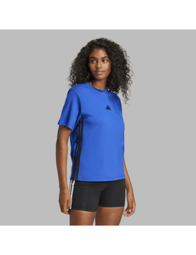 T-shirt de fitness femme, bleu