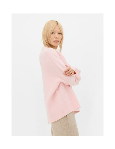 Pull à col ras-du-cou oversize