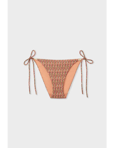 Culotte bikini ficelle bas de maillot à motif