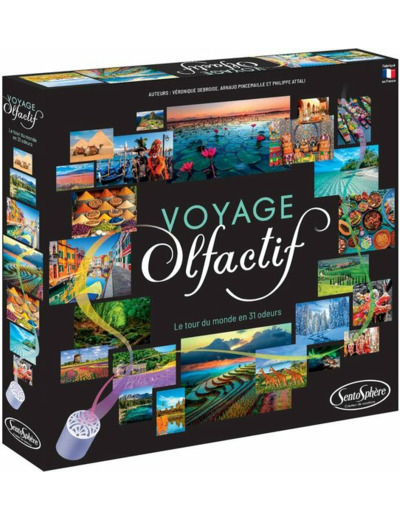 VOYAGE OLFACTIF - LE TOUR DU MONDE EN 31 ODEURS