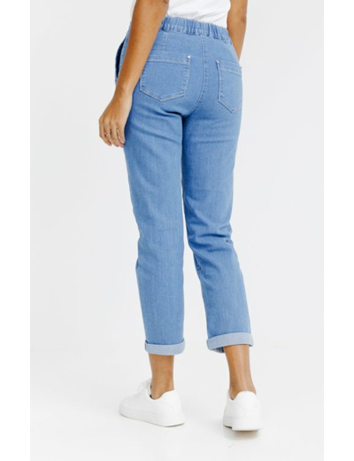 Pantalon coupe jogging en denim