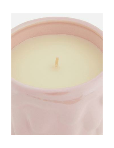 Bougie parfumée dans un pot en céramique