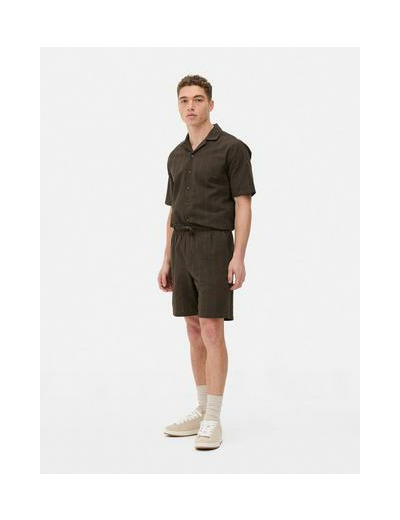 Short en seersucker texturé à coordonner